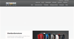 Desktop Screenshot of frydenbo-marine.com